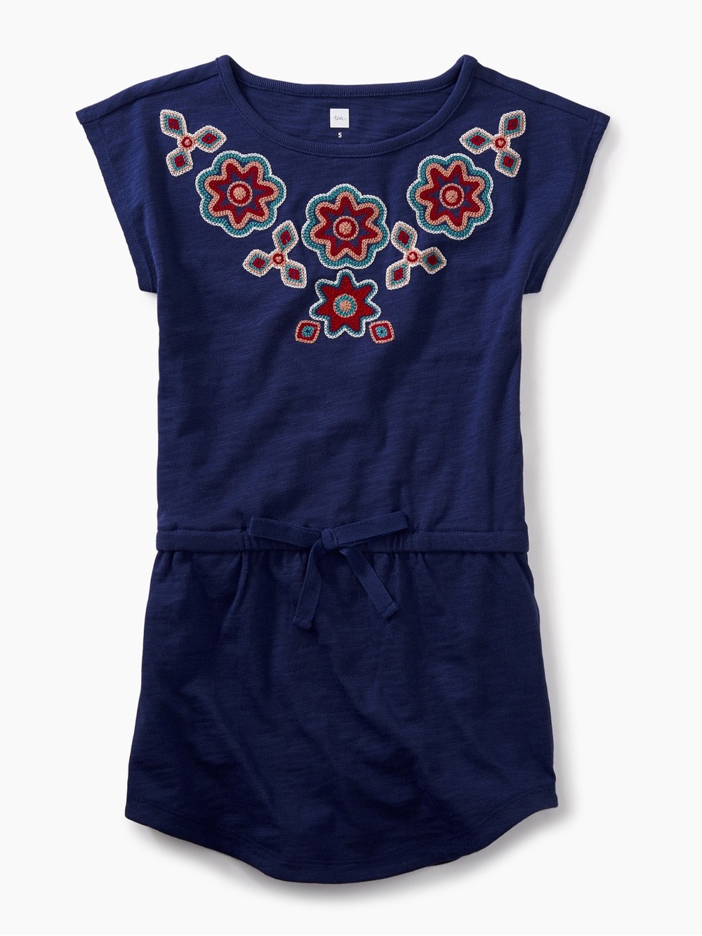 Tea Collection Embroidered Cap Sleeve Dress size 8